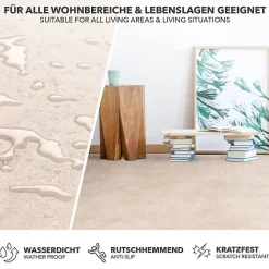 Floordirekt Dalle Et Lame Pvc<Revêtement sur mesure Atlantic Midas 139L 200 x 200 cm -