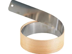 Ocai Règle de colleur en inox bords arrondis percée L.2m- Outils Du Tapissier