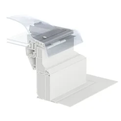 Velux Réhausse coupole 60 x 60 x 15 cm- Raccord, Habillage Et Bloc Isolant De Fenêtre De Toit