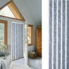 Morel Accessoire Pour Moustiquaire<Rideau de porte chenille Florence Gris Blanc - 120 x 220 cm -