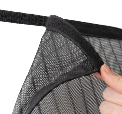 Avosdim Moustiquaire Pour Fenêtre<Rideau Moustiquaire aimanté - L130 x H215cm - Noir
