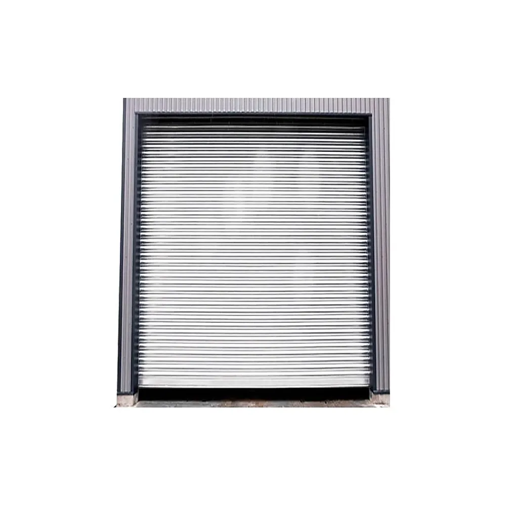4M Rideau Métallique Blanc RAL9010 Manuel Lames Pleines 7/10ème L2000 H2500 CLASSIC- Porte De Garage Enroulable
