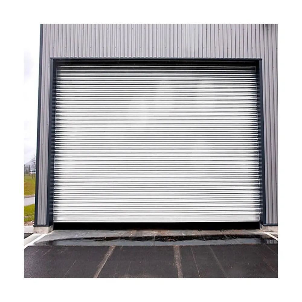 4M Porte De Garage Enroulable<Rideau Métallique Blanc RAL9010 Motorisé 220V Lames Pleines 7/10ème L1500 H3000 CLASSIC