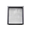 4M Porte De Garage Enroulable<Rideau Métallique Blanc RAL9010 Manuel Lames Pleines 7/10ème L1500 H1500 CLASSIC