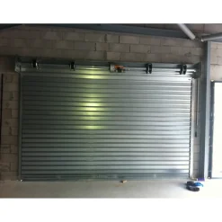 4M Porte De Garage Enroulable<Rideau Métallique Galvanisé Motorisé 220V Lames Pleines 7/10ème L3000 H2800 CLASSIC