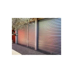 4M Porte De Garage Enroulable<Rideau Métallique Galvanisé Motorisé 220V Lames Pleines 7/10ème L4000 H4500 PREMIUM