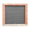 4M Rideau Métallique Gris RAL7016 Motorisé 220V Lames Pleines 7/10ème L1500 H1500 CLASSIC- Porte De Garage Enroulable
