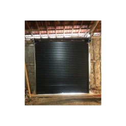 4M Rideau Métallique Gris RAL7016 Motorisé 220V Lames Pleines 7/10ème L4000 H2500 PREMIUM- Porte De Garage Enroulable