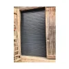 4M Rideau Métallique Gris RAL7016 Manuel Lames Pleines 7/10ème L3000 H1500 CLASSIC- Porte De Garage Enroulable
