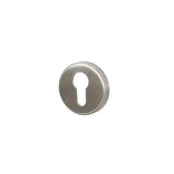 GoodHome Poignée De Porte<Rosace de fonction cylindre à visser à serrure Lagow alliage zinc Ø50mm or