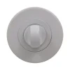 Rosace de fonction rond à visser à condamnation Duod acier mat blanc Ø52mm- Poignée De Porte