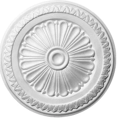 Moulure Et Rosace De Plafond<Rosace polystyrène Donatella ø34 cm blanc