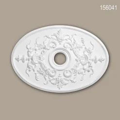 Profhome Moulure Et Rosace De Plafond<Rosace 156041 Élement décorative Élement pour plafond 78,5 x 54,4 cm