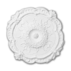 Profhome Moulure Et Rosace De Plafond<Rosace 156027 Élement décorative Élement pour plafond diametre 38,3 cm