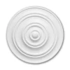 Profhome Moulure Et Rosace De Plafond<Rosace 156014 Élement décorative Élement pour plafond diametre 34 cm