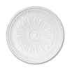Profhome Rosace 156037 Élement décorative Élement pour plafond diametre 33 cm- Moulure Et Rosace De Plafond