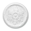 Profhome Rosace 156022 Élement décorative Élement pour plafond diametre 52,5 cm- Moulure Et Rosace De Plafond