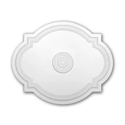 Profhome Moulure Et Rosace De Plafond<Rosace 156008 Élement pour plafond Élement décorative 54 x 44 cm
