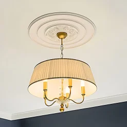 Profhome Moulure Et Rosace De Plafond<Rosace 156005 Élement pour plafond Élement décorative diametre 65,6 cm
