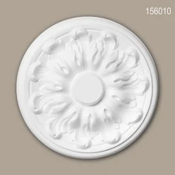 Profhome Moulure Et Rosace De Plafond<Rosace 156010 Élement pour plafond Élement décorative diametre 19,3 cm