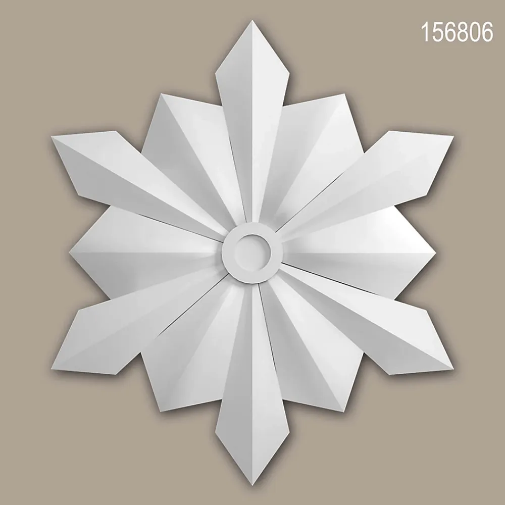 Profhome Moulure Et Rosace De Plafond<Rosace 156806 Médaillon Élément décoratif diametre 76 cm