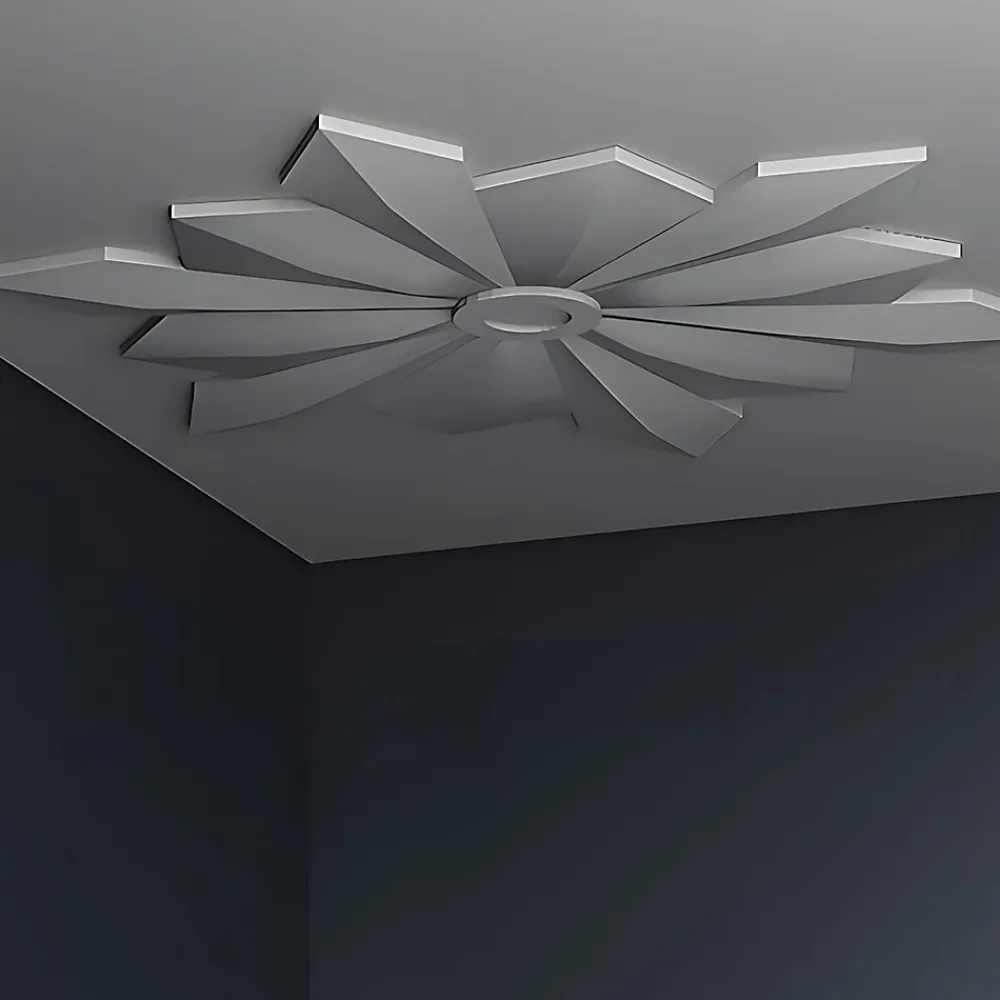Profhome Moulure Et Rosace De Plafond<Rosace 156806 Médaillon Élément décoratif diametre 76 cm