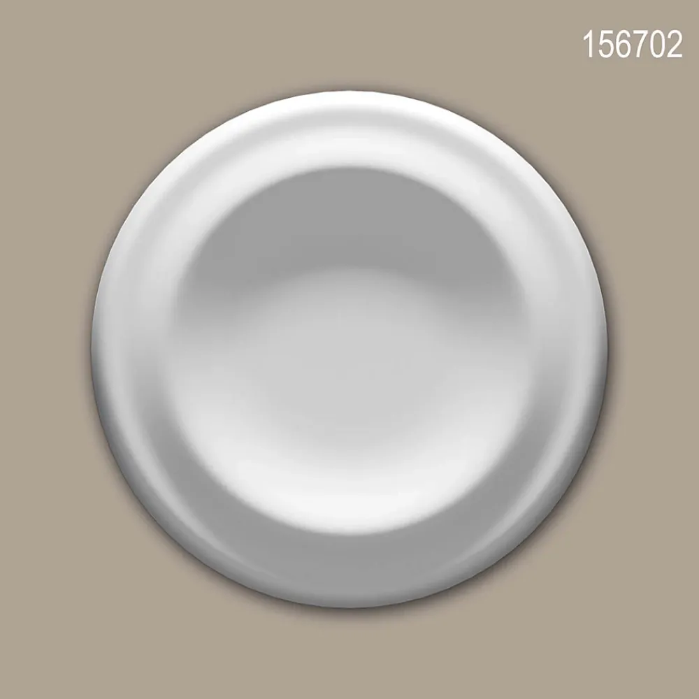 Profhome Rosace 156702 Médaillon Élément décoratif diametre 48,8 cm- Moulure Et Rosace De Plafond
