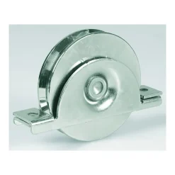 Ibfm Roue pour portail coulissant monture à support intérieur 1 roulement gorge V - 30 300- Accesoire Pour Volet