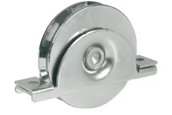Ibfm Roue pour portail coulissant monture à support intérieur 1 roulement gorge V - 30 300- Accesoire Pour Volet