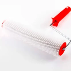 Mat Inter Outils Du Tapissier<Rouleau débulleur 32 x 26 cm rouge et blanc