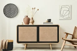 Nordlinger Pro Cannage<Rouleau de toile en jute en fibre naturelle 120 X 60 cm