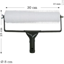 Dekor Rouleau hérisson à pointes époxy - 30 cm - 1 cm -- Outils Du Tapissier