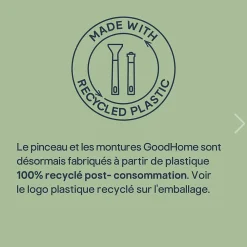 GoodHome Roulette à papier peint souple 24cm x 6cm- Outils Du Tapissier