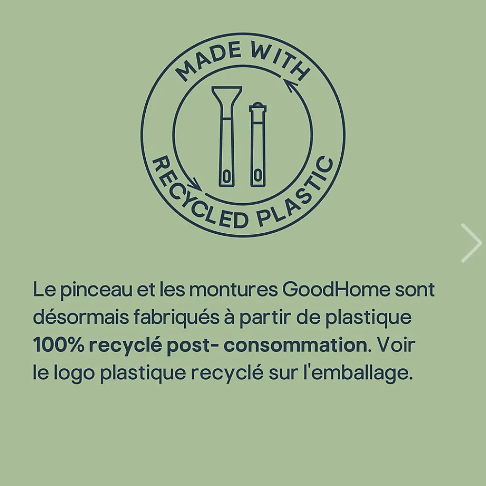 GoodHome Roulette à papier peint souple 24cm x 6cm- Outils Du Tapissier