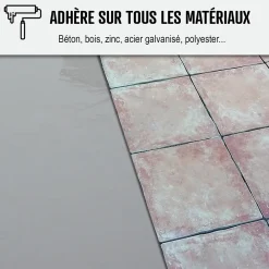 Arcane Industries Résine d'étancheite sous carrelage extérieur pour support avec pente - ARCAFILM SC Gris - 10 L -- Ragréage Et Primaire Pour Carrelage