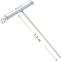Marshalltown Outils Du Tapissier<Râteau d'étalement avec manche -