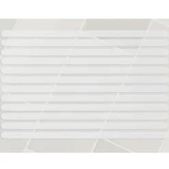 Floordirekt Rubans antidérapants-imperméables En PVC Blanc Arrondi 25 x 150 mm 24 pièces -- Dalle Et Lame Pvc