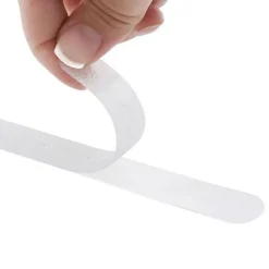 Floordirekt Rubans antidérapants-imperméables En PVC Blanc Arrondi 25 x 150 mm 24 pièces -- Dalle Et Lame Pvc