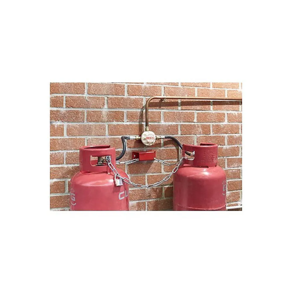 Mottez Sabot d'ancrage et câble antivol à clef pour matériel de terrasse- Accessoire Pour Porte De Garage