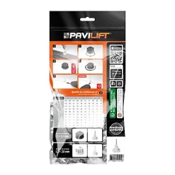 Pavilift Sachet 100 croisillons pour système autonivelants 1,5 mm droits- Outils Du Carreleur