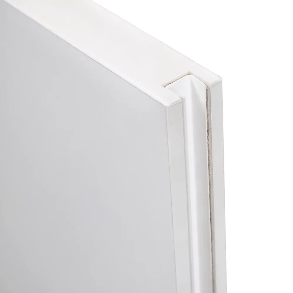 Schulte Porte Coulissante<porte coulissante complète bois - 102x220cm - porte intérieure pleine - bois blanc - poignée ronde