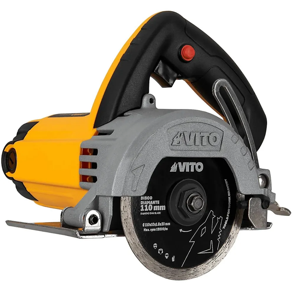 Vito Outils Du Carreleur<Scie à carrelage 1550W Disque 110mm Coupe 34mm Poignée souple