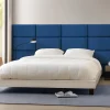 [Neu.Haus] Panneau Mural Décoratif<Set de 3 coussins muraux Carpino en velours 60 x 30 cm bleu marine neu.haus