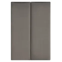 [Neu.Haus] Set de 2 coussins muraux Carpino en velours 90 x 30 cm gris foncé neu.haus- Panneau Mural Décoratif