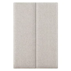 [Neu.Haus] Panneau Mural Décoratif<Set de 2 coussins muraux Carpino en tissu 90 x 30 cm gris neu.haus