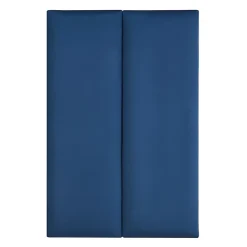 [Neu.Haus] Set de 2 coussins muraux Carpino en velours 90 x 30 cm bleu marine neu.haus- Panneau Mural Décoratif