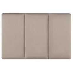 [Neu.Haus] Set de 3 coussins muraux Carpino en velours 60 x 30 cm gris clair neu.haus- Panneau Mural Décoratif