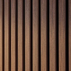 Sweeek Set de 2 panneaux muraux acoustiques décoratifs en feutrine et MDF noyer 60x120cm - Kyoto- Panneau Tasseau Bois