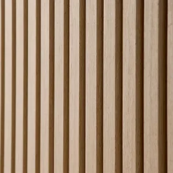 Sweeek Panneau Tasseau Bois<Set de 2 panneaux muraux acoustiques décoratifs en feutrine et MDF chêne 60x120cm - Kyoto