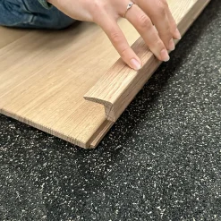 Deschaumes Barre De Seuil|Barre De Seuil<Seuil Arrêt Chêne l. 35mm Long. 1m Parquet Ep. 20mm Brut
